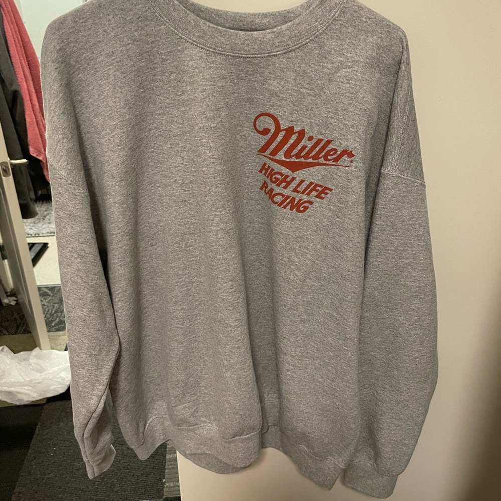 miller lite crewneck
